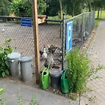 בית נופש Gypsy Caravan In Weideblick With Farm Animals *
