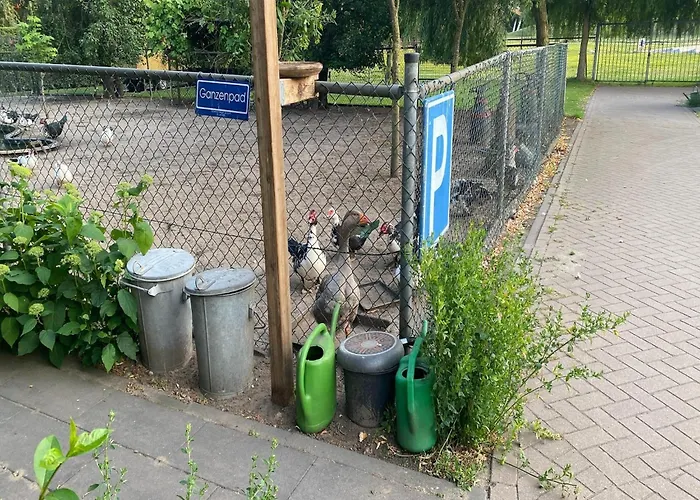 بيت للعطل Gypsy Caravan In Weideblick With Farm Animals *